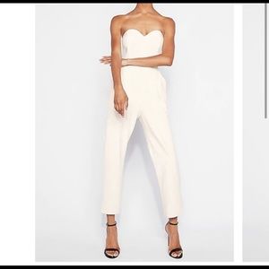 Ivory white jumpsuit from Express!